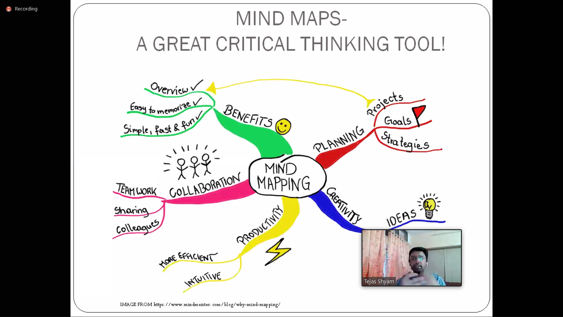 CWE_Mr Tejal Shyam explaining critical thinking